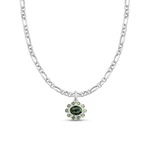 Ophelia Pendant - Green Tourmaline classajewellers