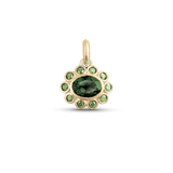 Ophelia Pendant - Green Tourmaline classajewellers