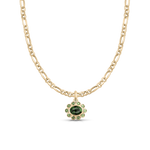 Ophelia Pendant - Green Tourmaline classajewellers