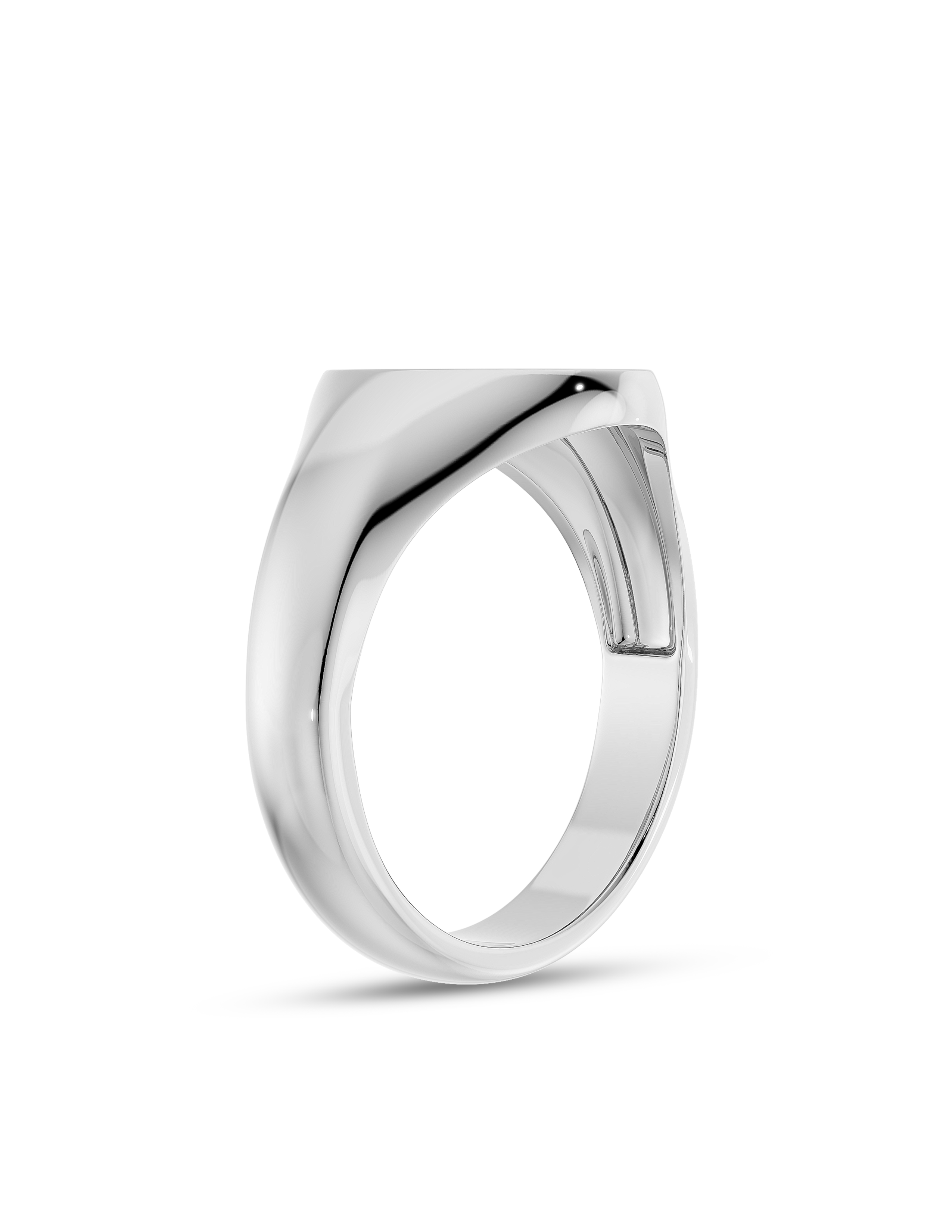 Bold Oval Signet Ring