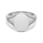 Bold Oval Signet Ring