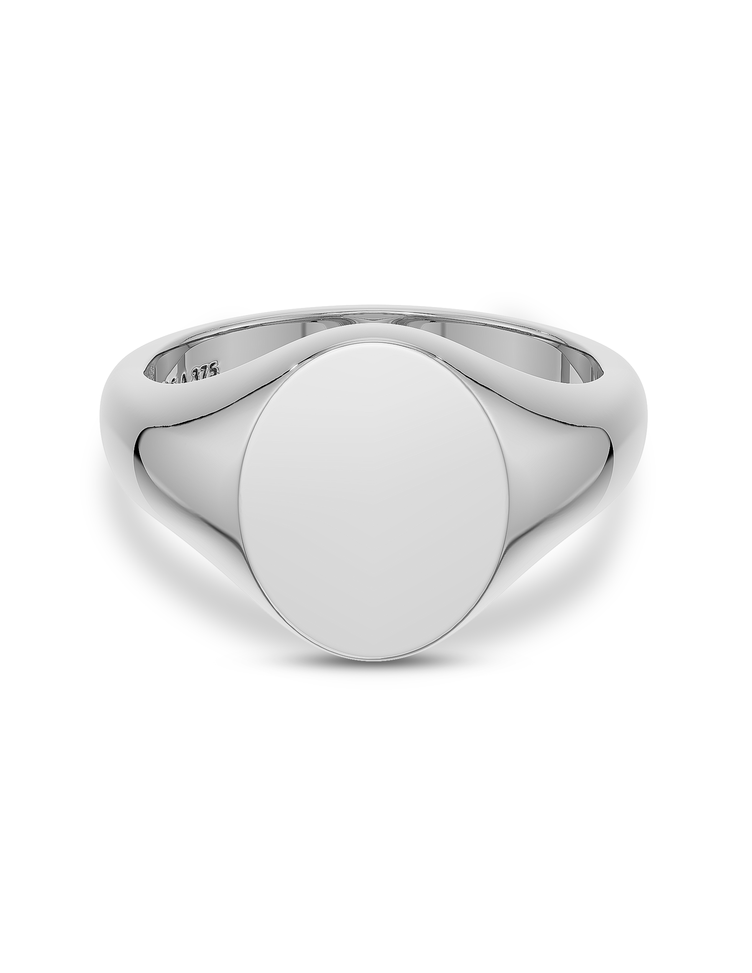 Bold Oval Signet Ring