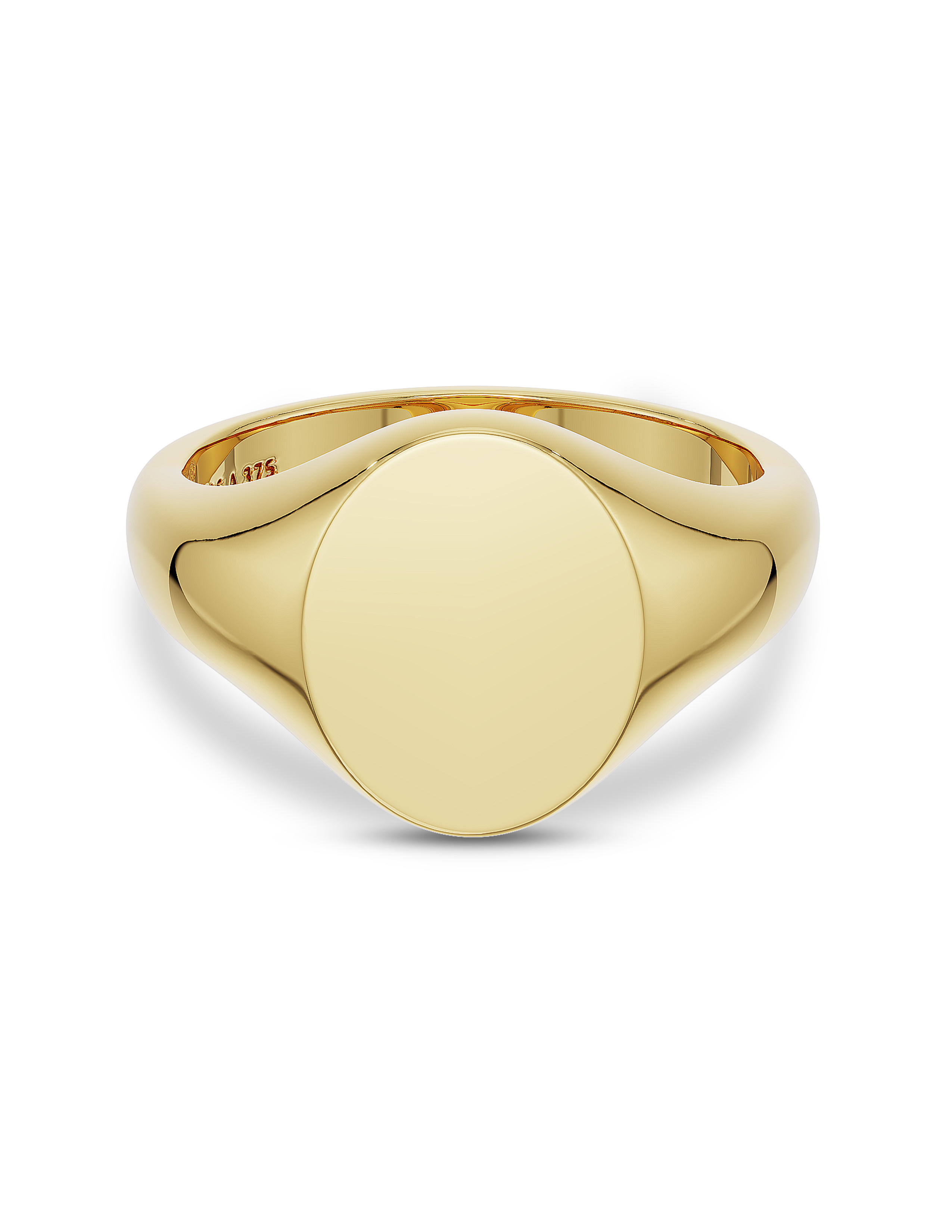 Bold Oval Signet Ring