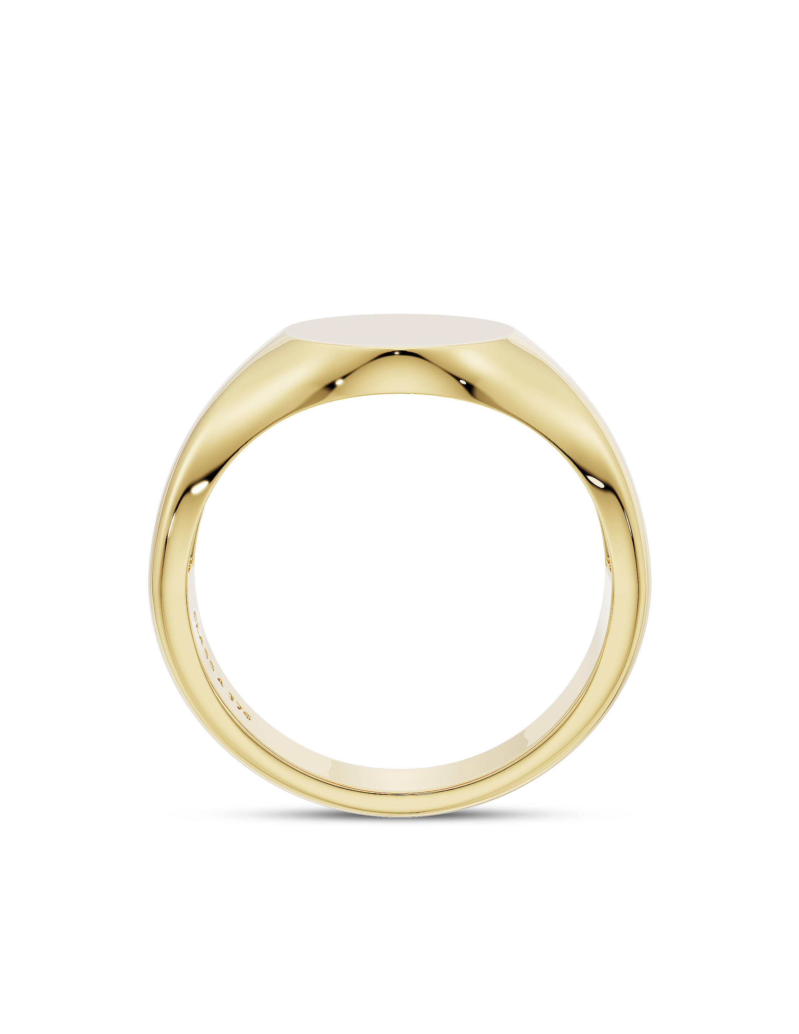 Bold Oval Signet Ring