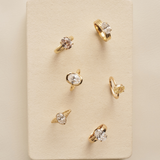 Blair Triple Band East West Oval Engagement Ring classajewellers