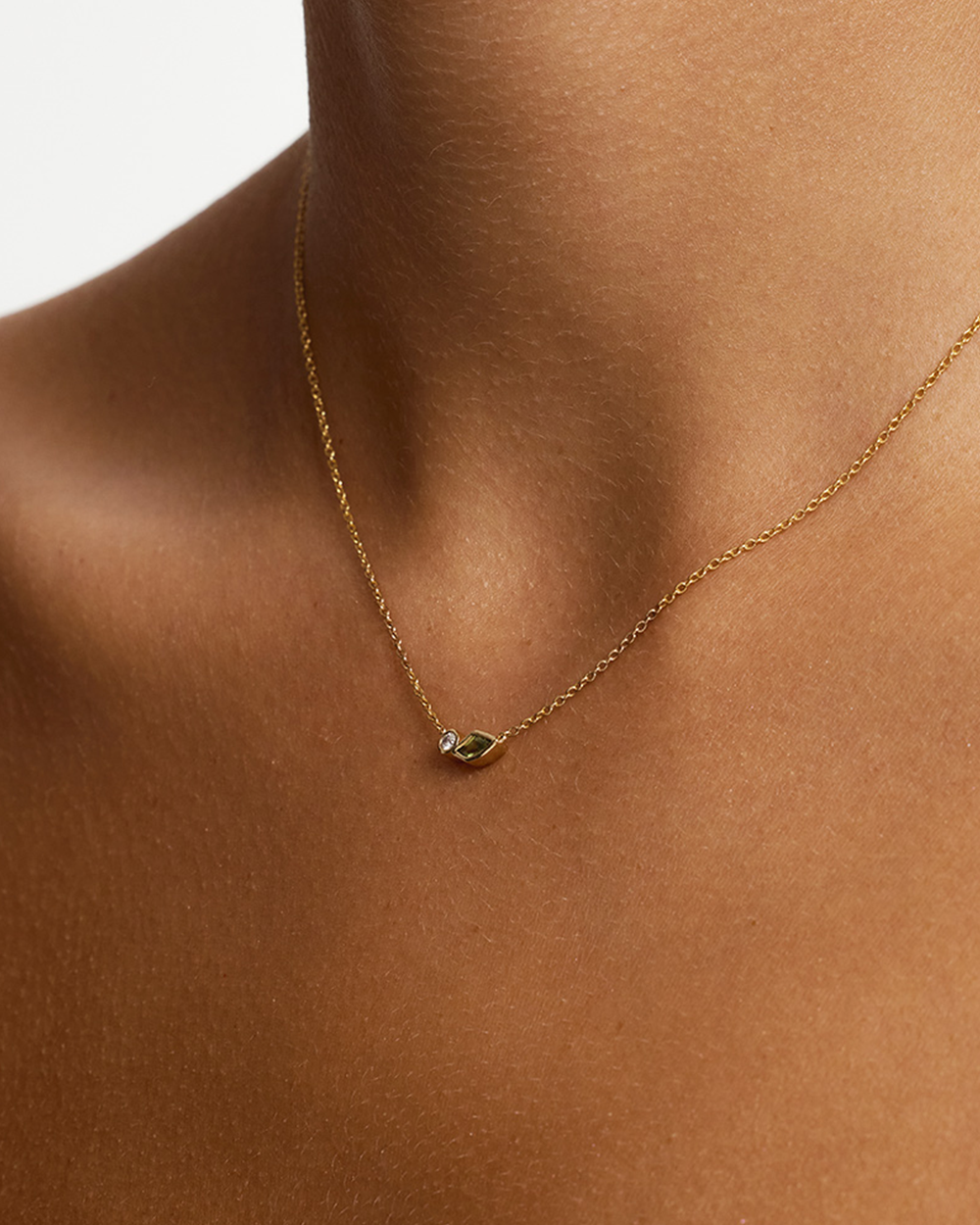 Isla Parti Sapphire Toi et Moi Necklace