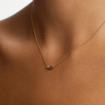 Isla Parti Sapphire Toi et Moi Necklace
