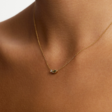 Isla Parti Sapphire Toi et Moi Necklace