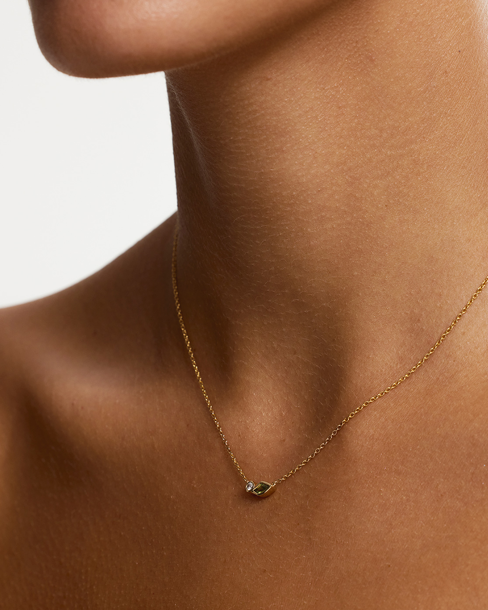 Isla Parti Sapphire Toi et Moi Necklace