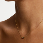Isla Parti Sapphire Toi et Moi Necklace