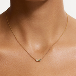 Isla Parti Sapphire Toi et Moi Necklace