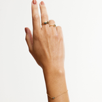 Clover Parti Sapphire Ring