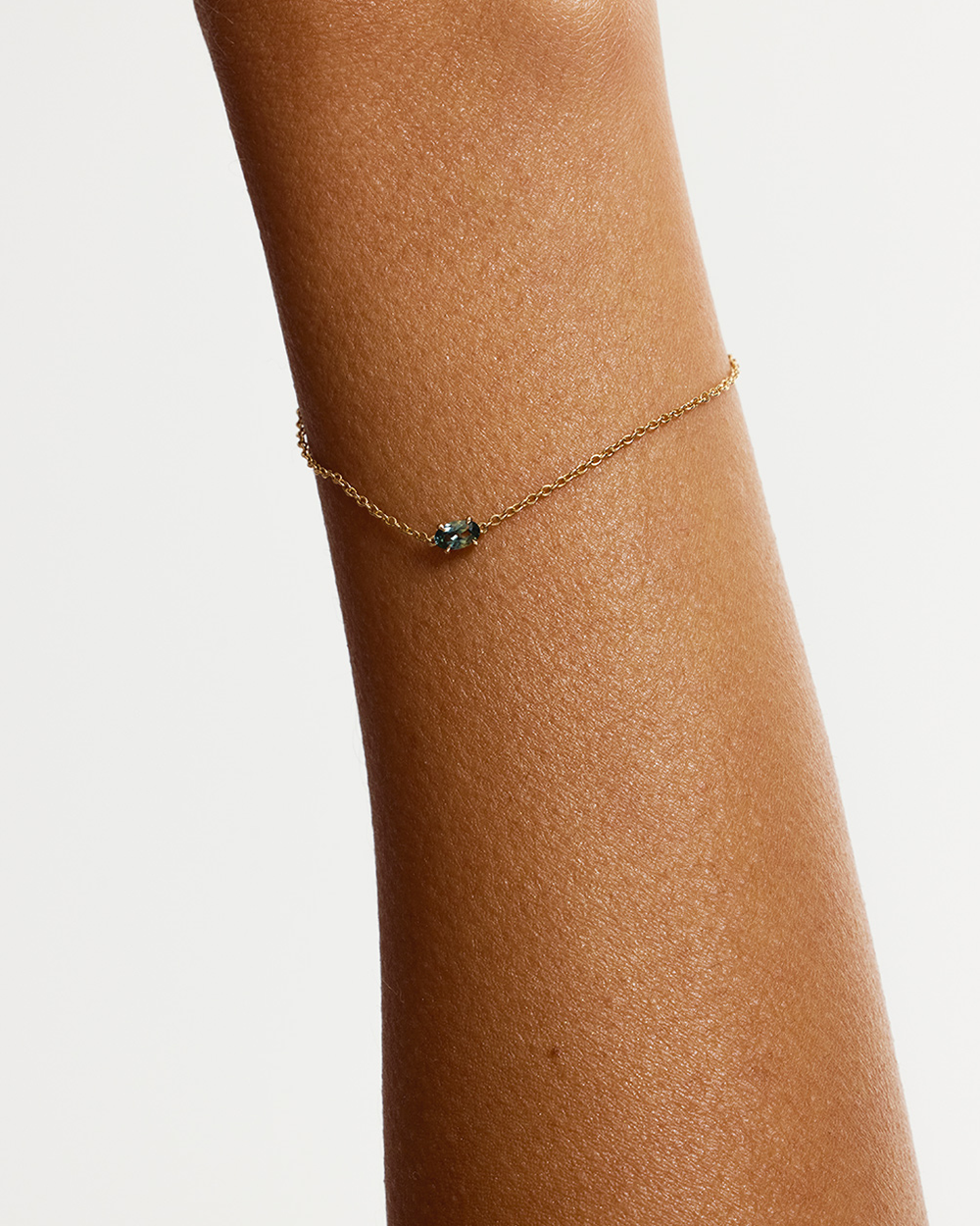 Sorrel Bezel Parti Sapphire Bracelet