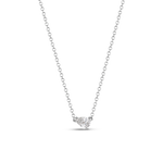 Pear Solitaire Natural Diamond Necklace classajewellers