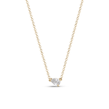 Pear Solitaire Diamond Necklace classajewellers