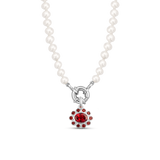 Ophelia Pendant - Garnet