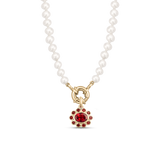 Ophelia Pendant - Garnet