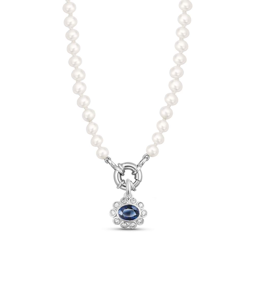 Ophelia Pendant - Sapphire