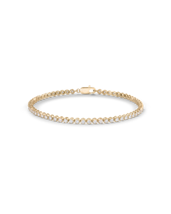 Petite Natural Diamond Tennis Bracelet classajewellers