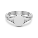 Petite Oval Signet Ring