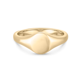 Petite Oval Signet Ring