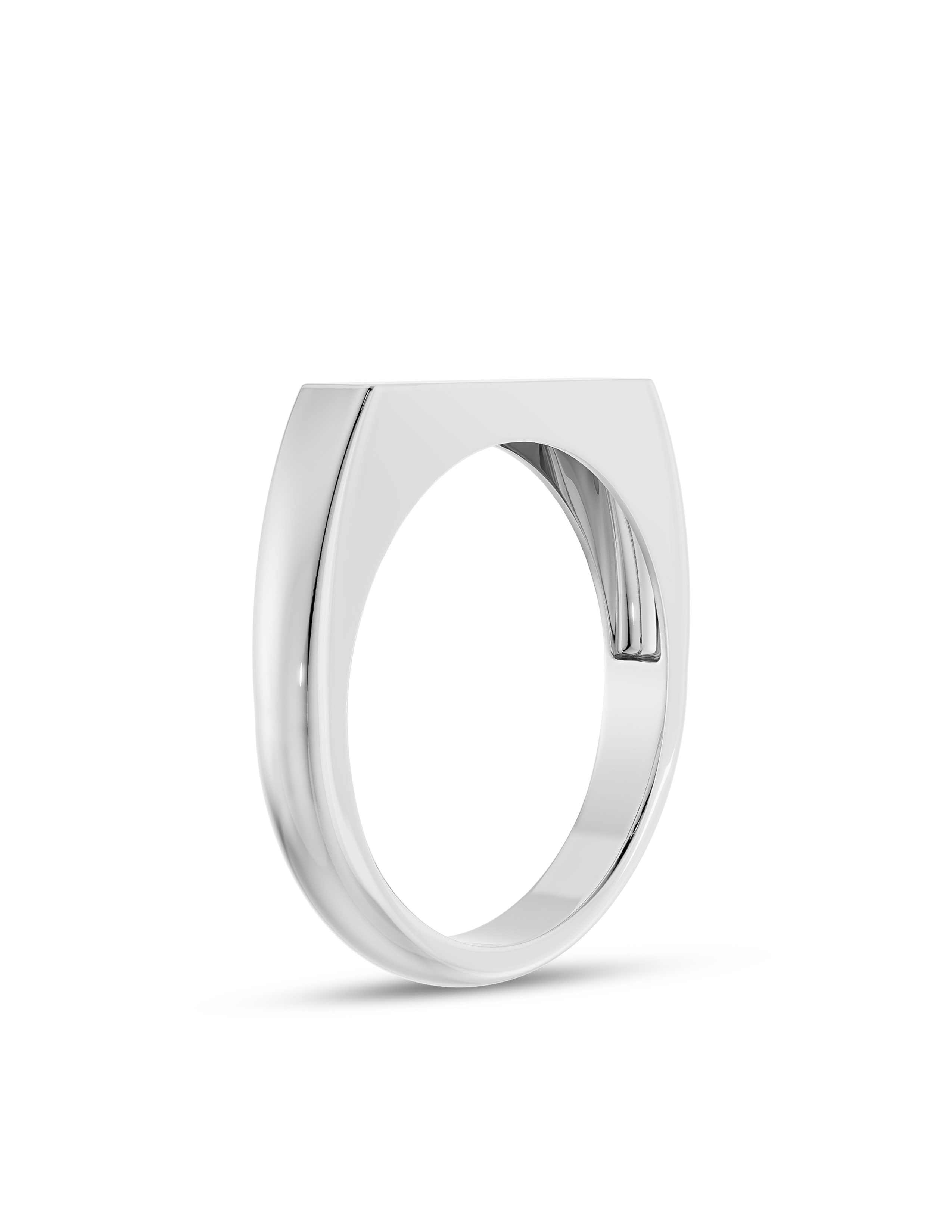 Petite Rectangular Signet Ring