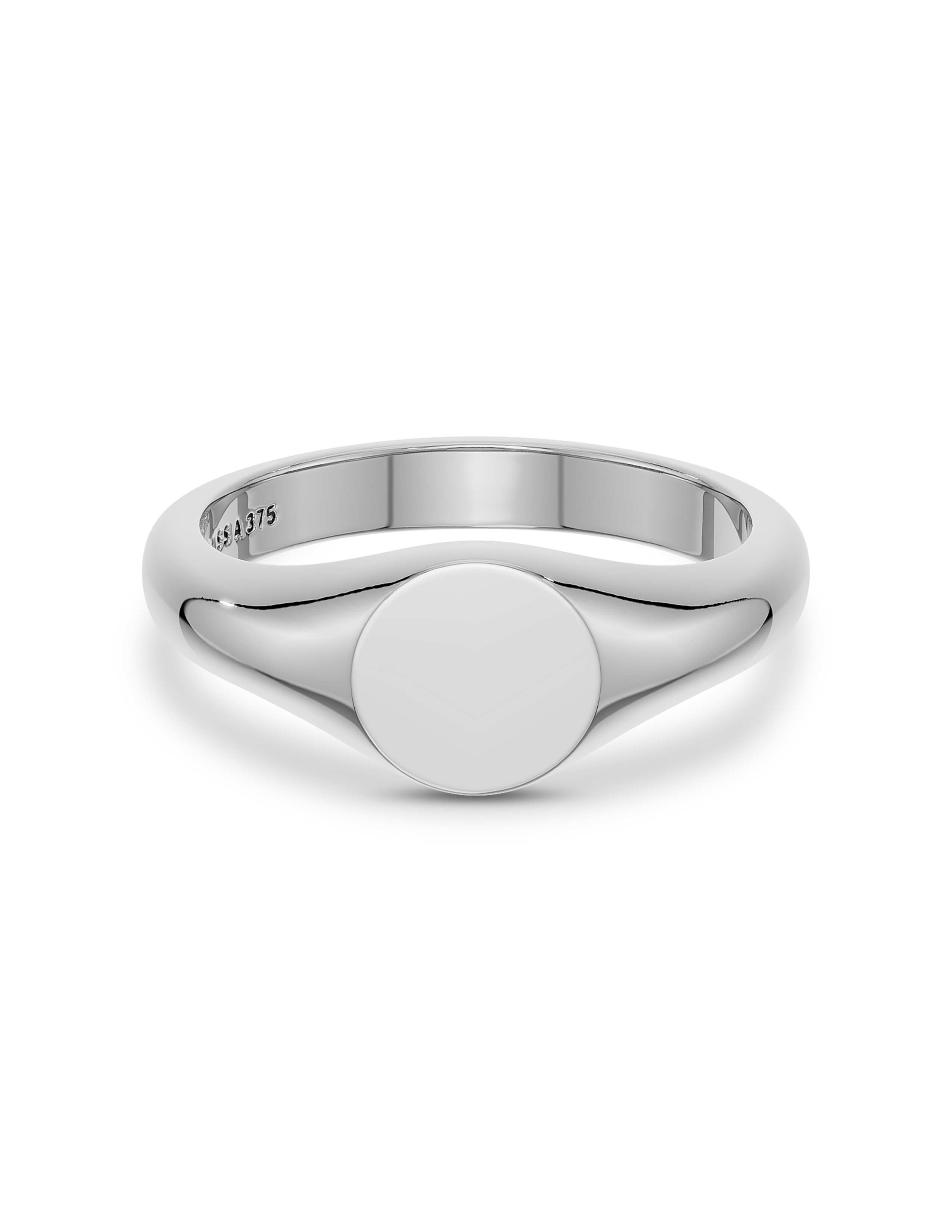 Petite Round Signet Ring