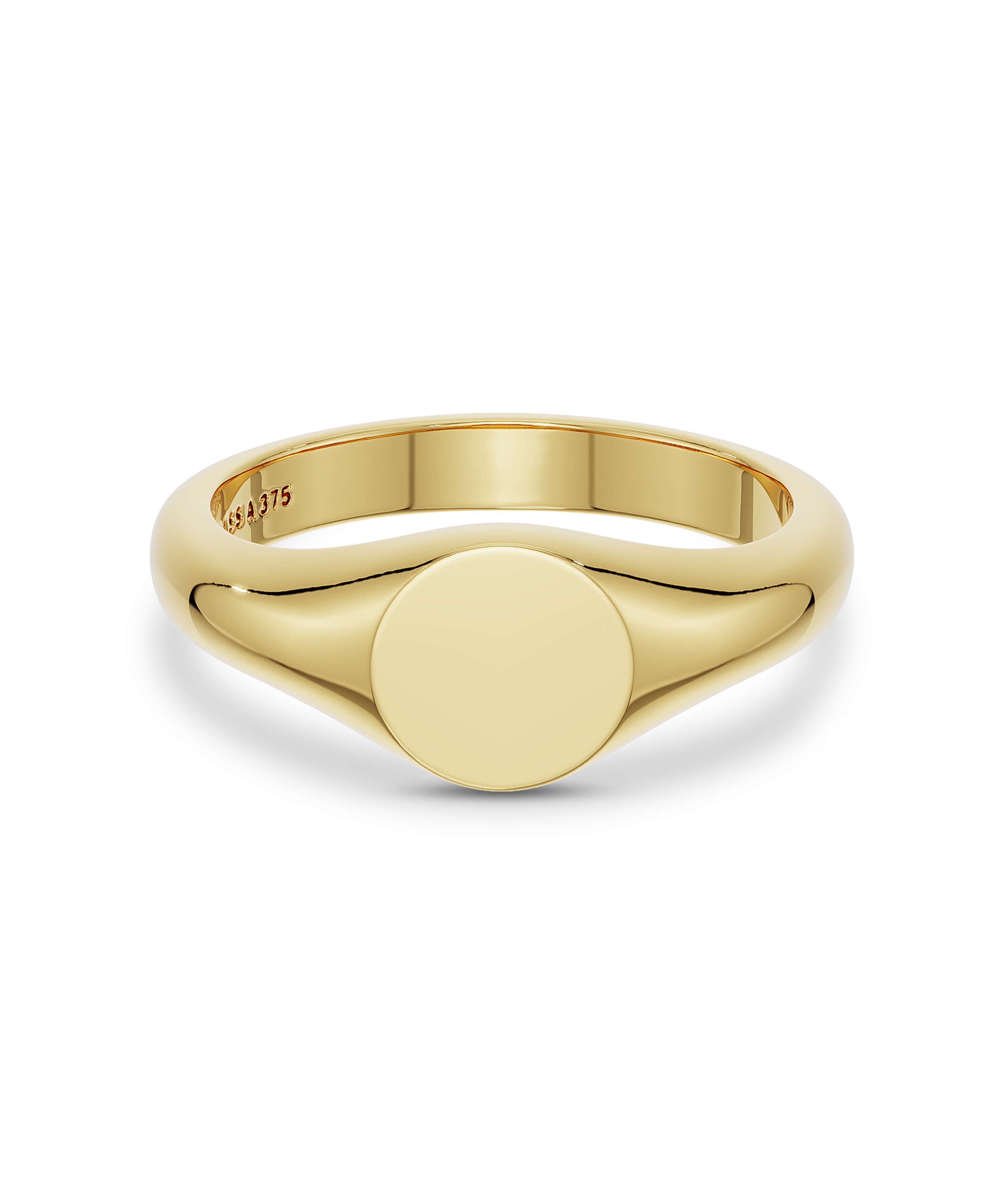 Petite Round Signet Ring