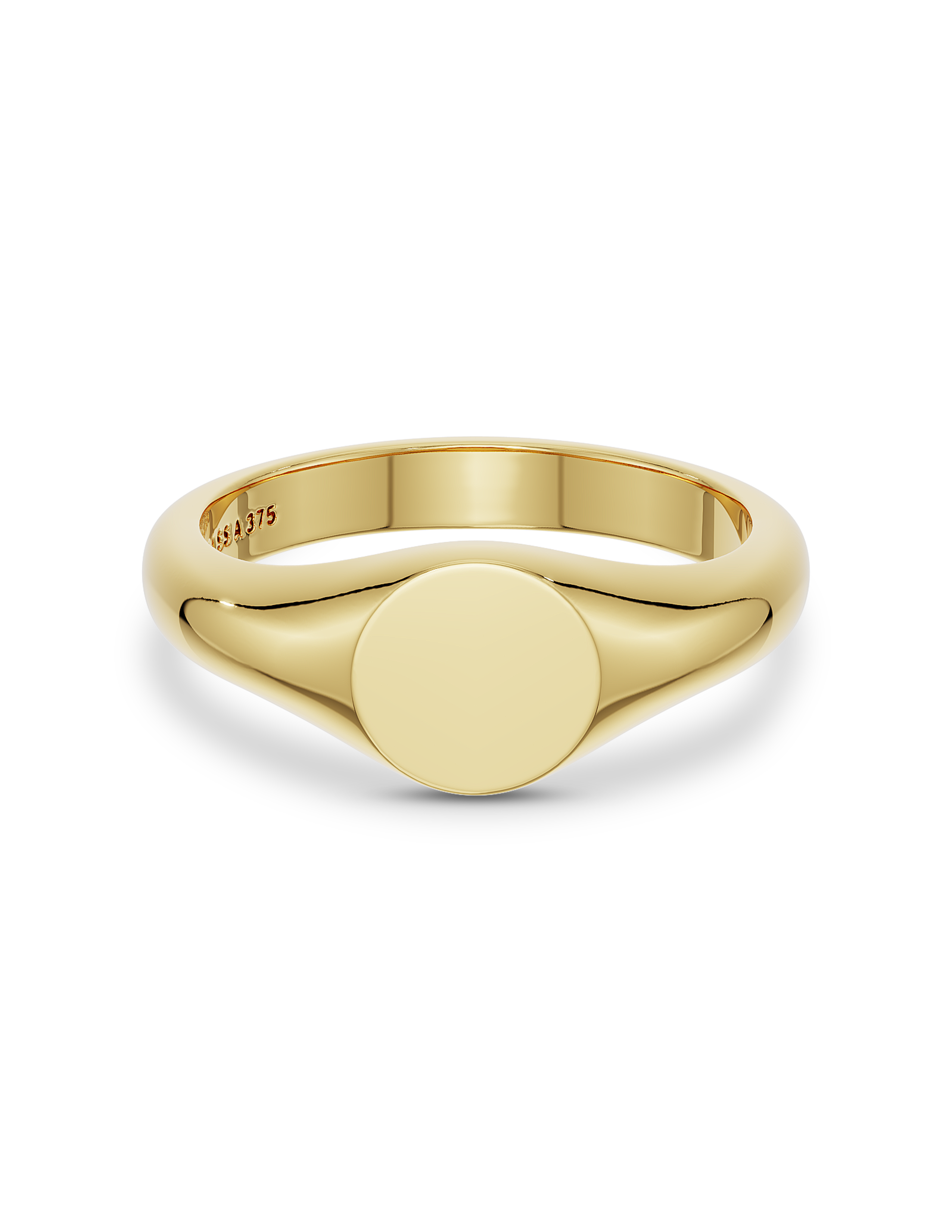 Petite Round Signet Ring