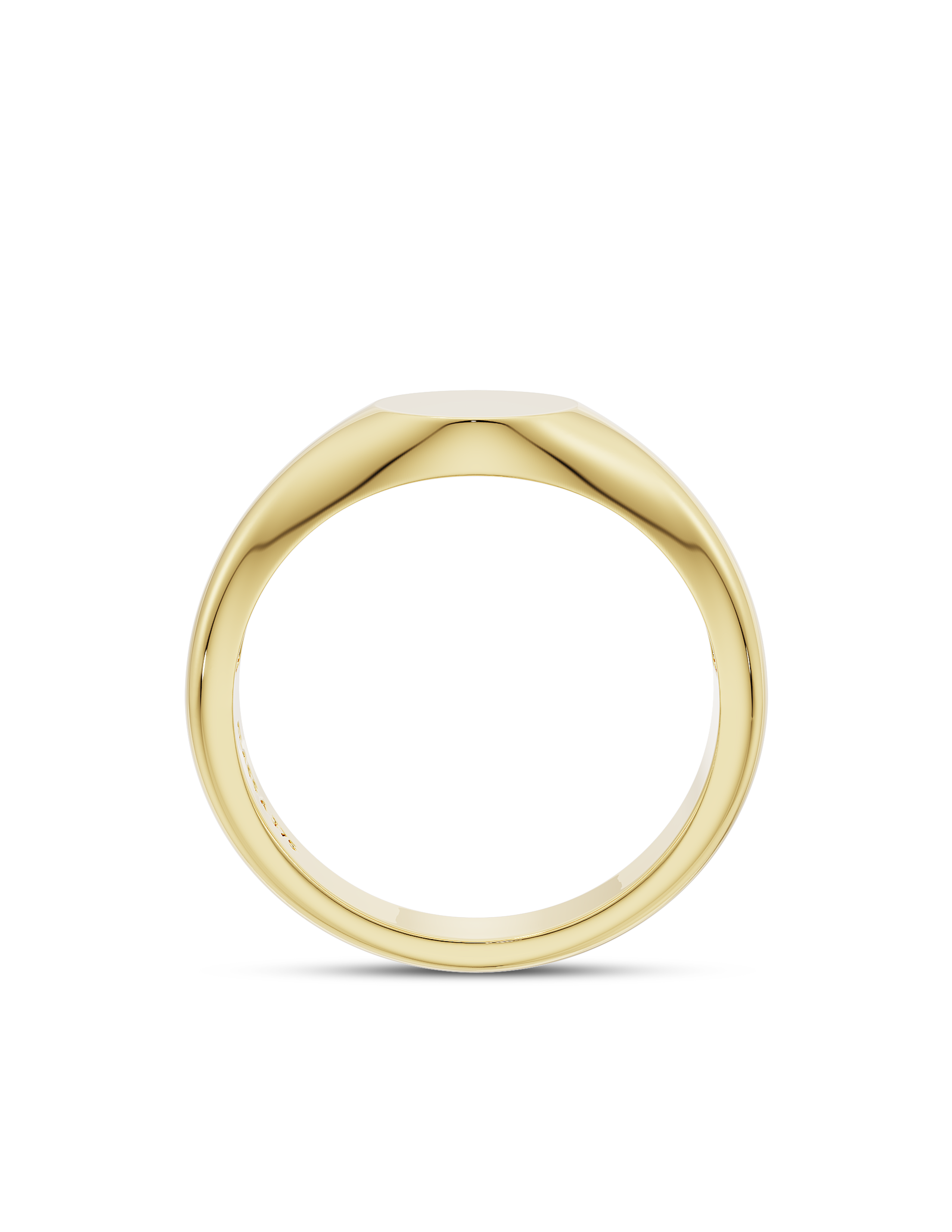 Petite Round Signet Ring