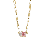 Bridget Small Toi et Moi Necklace