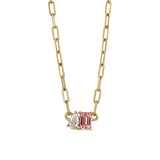 Bridget Small Toi et Moi Necklace