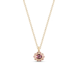 Ophelia Pendant - Pink Tourmaline