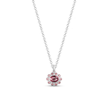 Ophelia Pendant - Pink Tourmaline