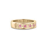 Beatrice Hand Engraved Band classajewellers