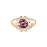 Ophelia Pinky Ring - Pink Tourmaline