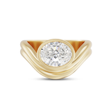 Pollux 1.51ct Oval Diamond Ring