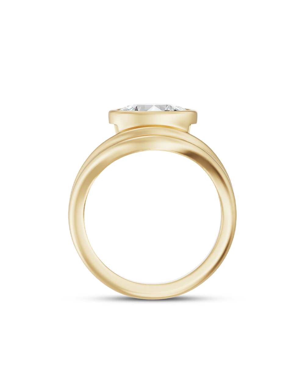Pollux 1.51ct Oval Diamond Ring