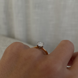 Princess Cut Diamond Solitaire Ring classajewellers
