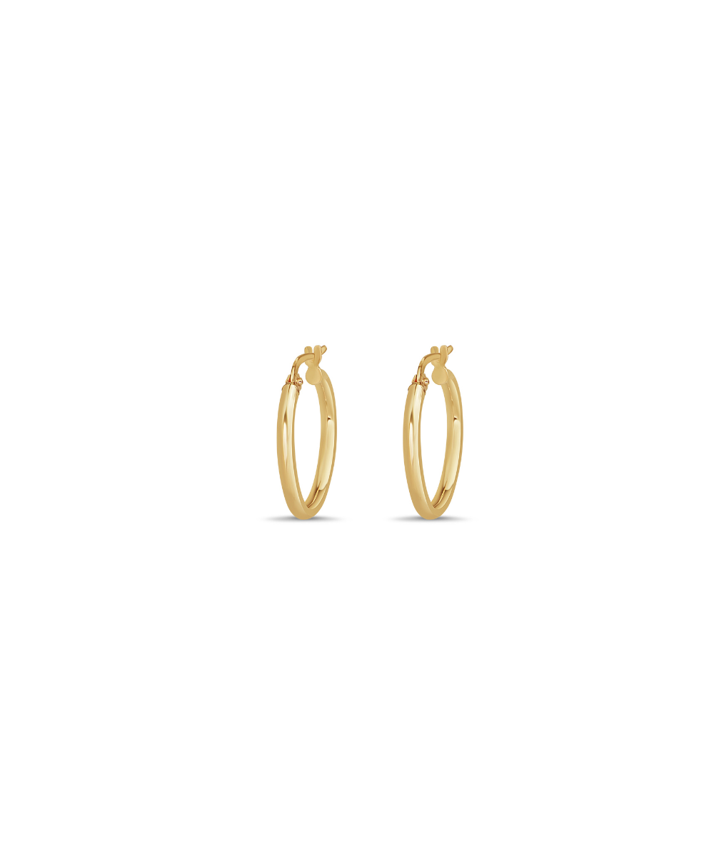 Tube Hoop Earrings
