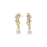 Dorsa Diamond Drop Earrings