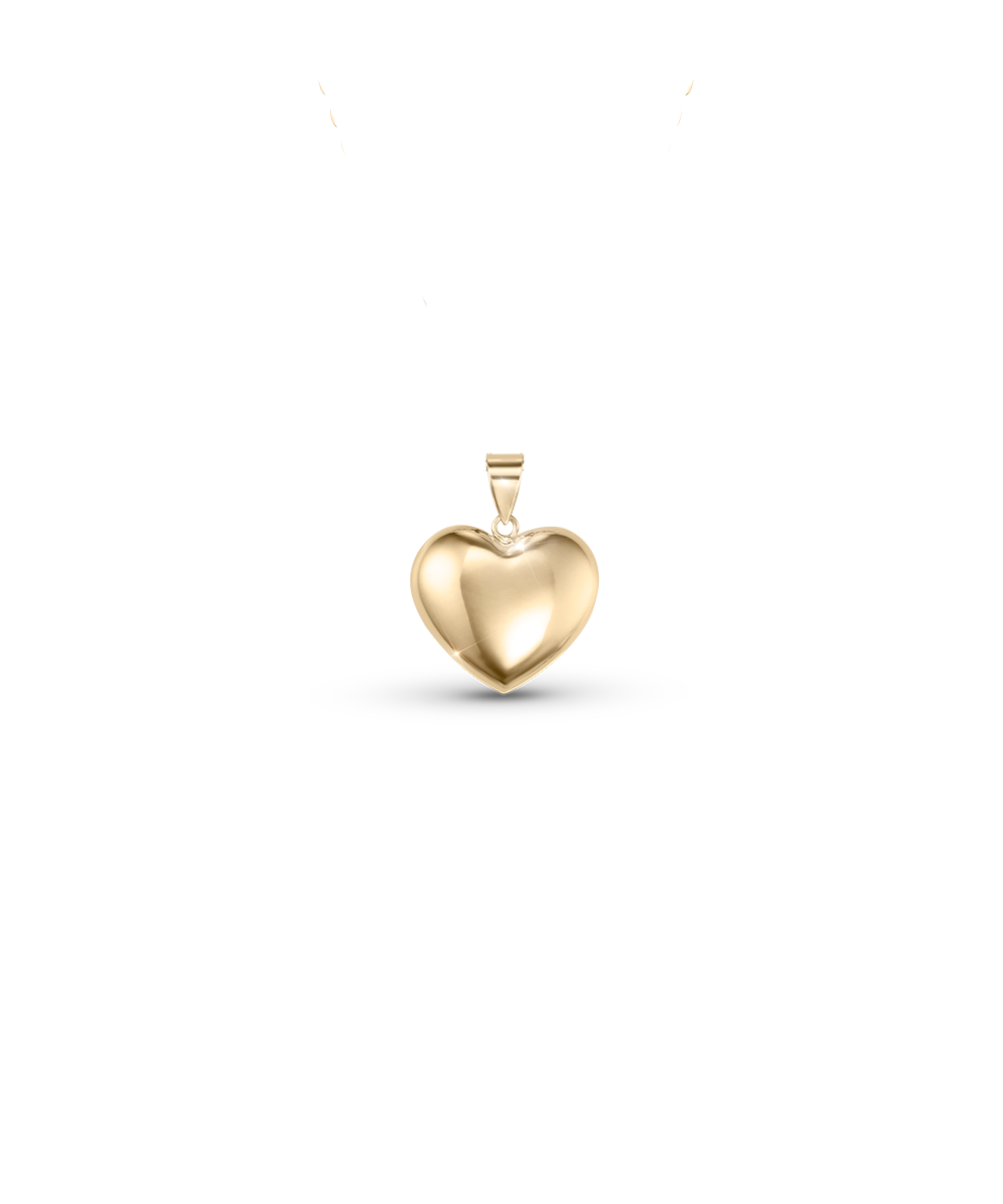 Puffy Heart Necklace
