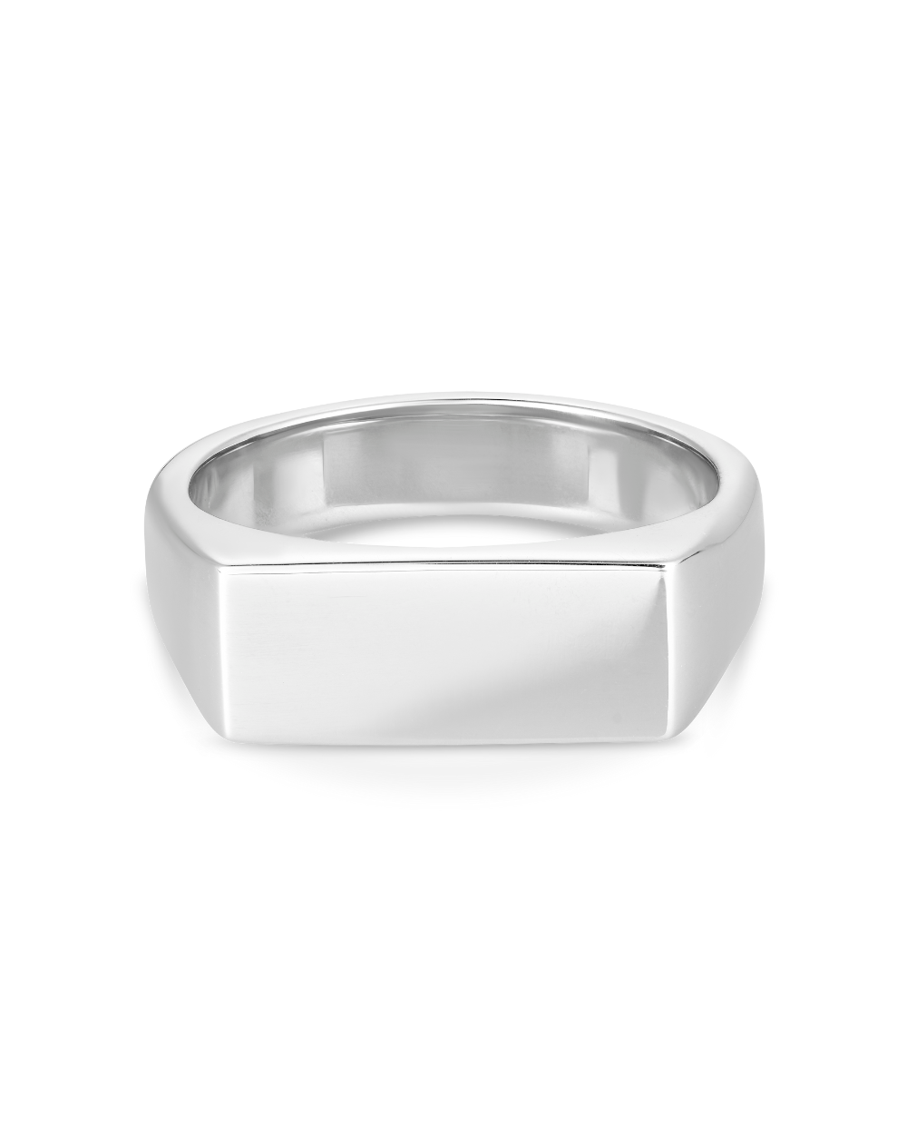 Bold Rectangular Signet Ring