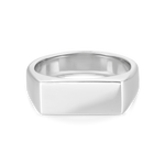 Bold Rectangular Signet Ring