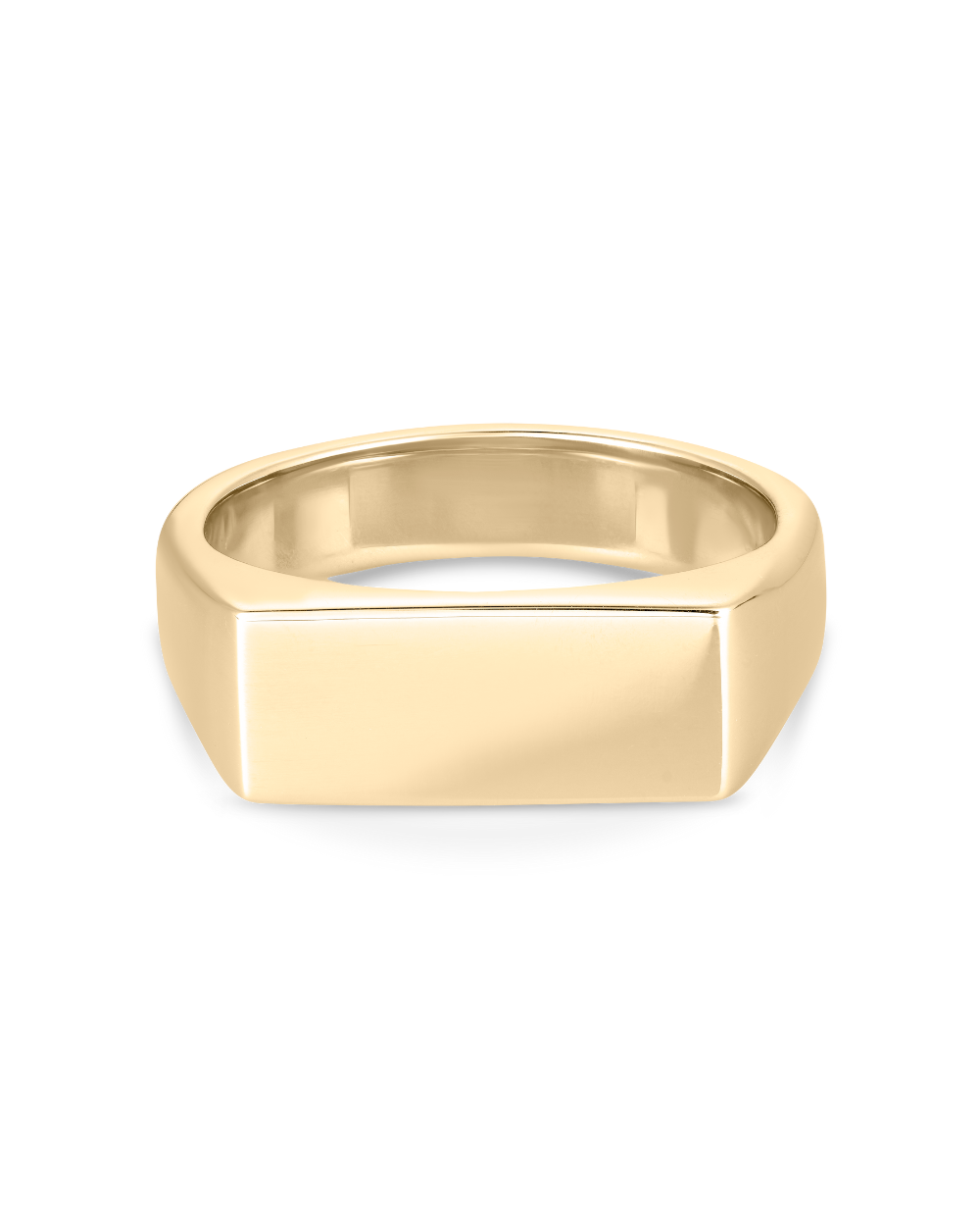 Bold Rectangular Signet Ring