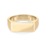 Bold Rectangular Signet Ring