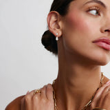 Sophia Double Pear Diamond Drop Earrings