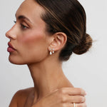 Sophia Double Pear Diamond Drop Earrings