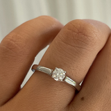 Round Brilliant 0.30ct Solitaire Ring