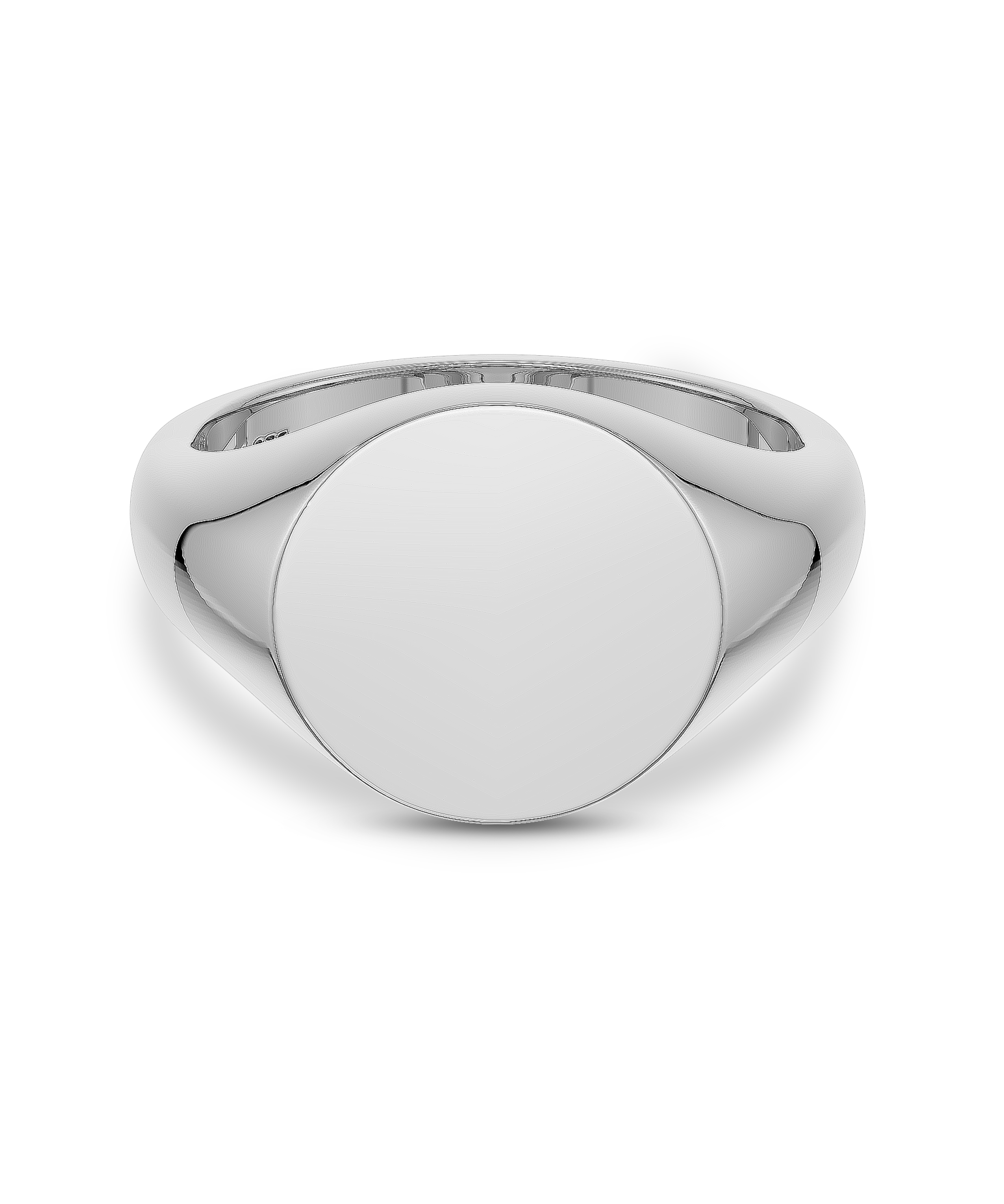 Bold Round Signet Ring